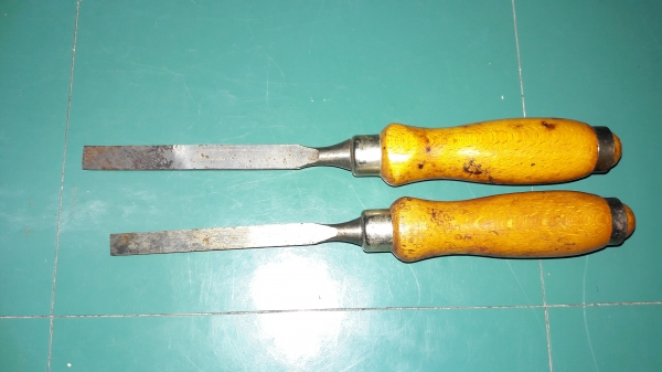 ขายสิ่วนาแร็กขนาด1/2",3/8"narex Made in Czechoslovakia.