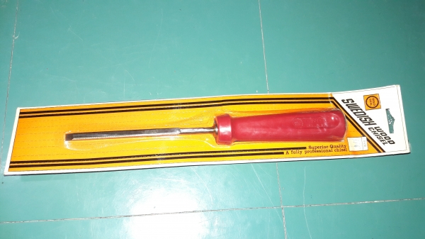 ขายสิ่วเหรียญทองใหม่เก่าเก็บ ขนาด1/4" GOLDSEAL. Made in Sweden.