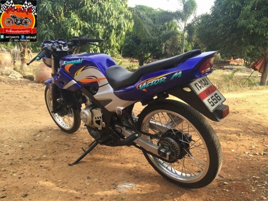 วุฒิ นนบุรี คาวาซากิ วิกเตอร์ 150cc. ทะเบียนพร้อมโอนรถพร้อมใช้คับ วุฒิ นนบุรี คาวาซากิ วิกเตอร์ 150cc. ทะเบียนพร้อมโอนรถพร้อมใช้คับ