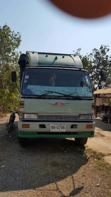 ขายดาวน์รถบรรทุก 10 ล้อคอกรั้วเหล็ก HINO FL3H 195 แรงม้า กระจกไฟฟ้า ขายดาวน์ 200000