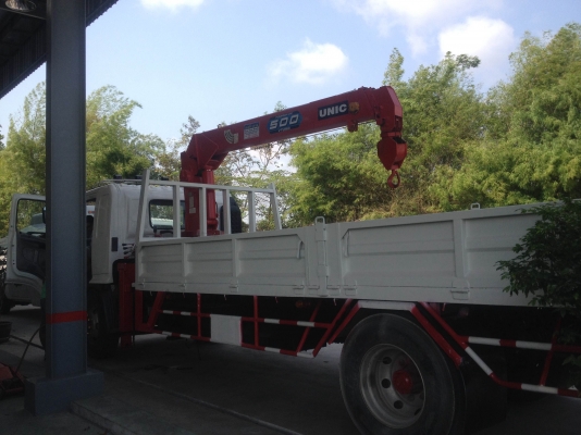 ขาย HINO MEGA FG 6 ล้อ เครน 5 ตัน บูม 6 เหลี่ยม 3 ปลอก ขาเหลี่ยม ขาย HINO MEGA FG 6 ล้อ เครน 5 ตัน บูม 6 เหลี่ยม 3 ปลอก ขาเหลี่ยม