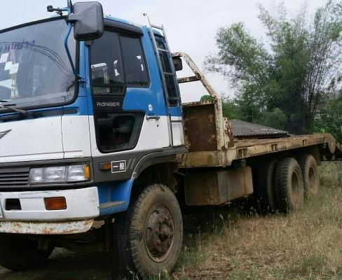 สิบล้อ ฮีโน่ KT725 EH700 สโลส2เพา เทนเลอร์บรรทุก แม็คโค 200 สภาพพร้อมใช้ เล่มทะเบียนพร้อมโอน