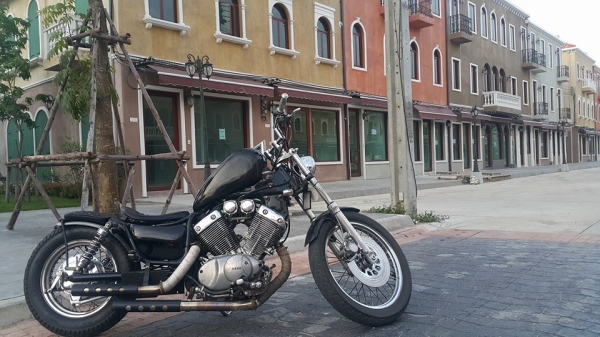 ขาย Yamaha Virago 400 ทะเบียนแท้โอนขนส่งได้ทั่วไทย!! ภาษีไม่ขาดต่อ ‪#&lrm;เเถมพร้อมเครื่องซื้อเก็บไว้ต่างหากยังไม่ตรอกเลข_มีใบอินวอยซ์‬ (จัดส่งได้ทั่วไทย) ราคา 120,000บาท สนใจติดต่อทักแชทเลย โทร : 083-754-5417 / 090-214-7817 ปอ.