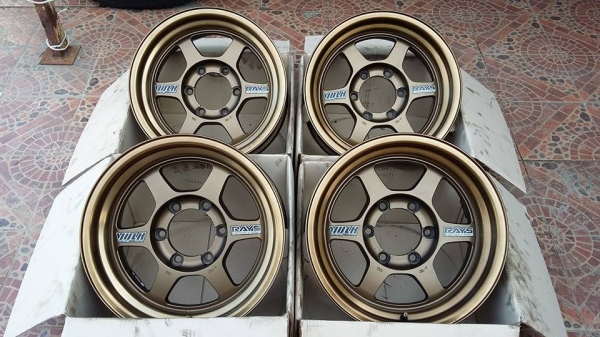 ขายล้อ te37 ขอบ 16 พร้อมยาง bf 265/70/16 ปี 14 ขายล้อ te37 ขอบ 16 พร้อมยาง bf 265/70/16 ปี 14