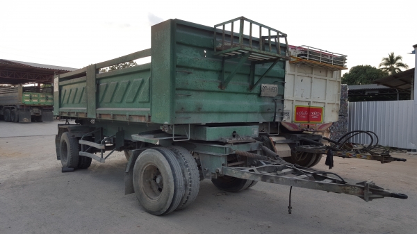 ขายลูกพ่วงสถาพดีพร้อมใช้2คานอู่สามมิตรแท้ปี48