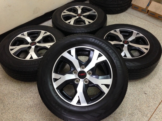 TRD ขอบ16  5รู114 พร้อมยางใหม่ๆ