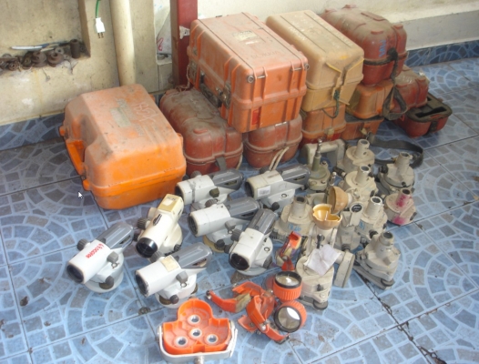 ขายเหมากล้องเซอร์เวย์ 7ตัว และอุปกรณ์เพียบ ของjapanคับ