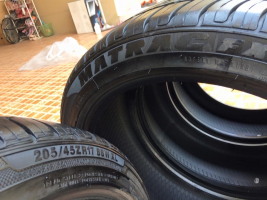 ยาง\% 205/45/17 Marshal ปี13 ชุด4เส้น3,800.฿*ดอกแน่นๆ