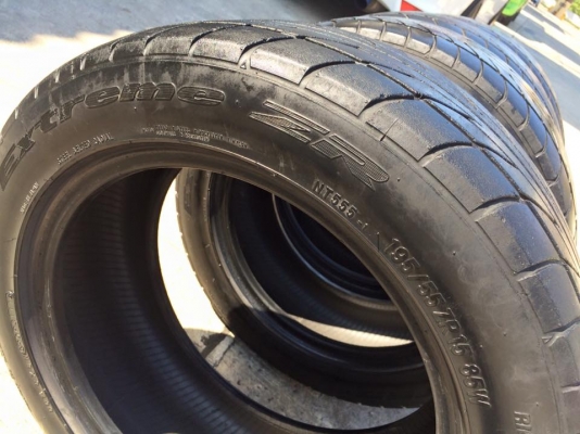 ยาง\% 195/55/15 Nitto.nt555 ปี11 ชุด4เส้น ขาย2,400.฿