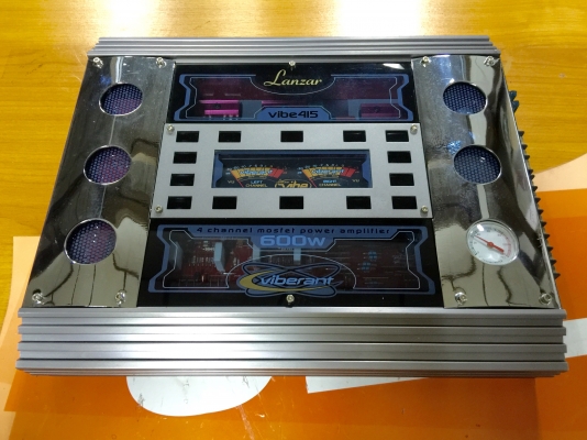 ขายแอมป์ LANZAR รุ่น vibe415 กำลังขับ 4 CHANNEL 600W ขายแอมป์ LANZAR รุ่น vibe415 กำลังขับ 4 CHANNEL 600W