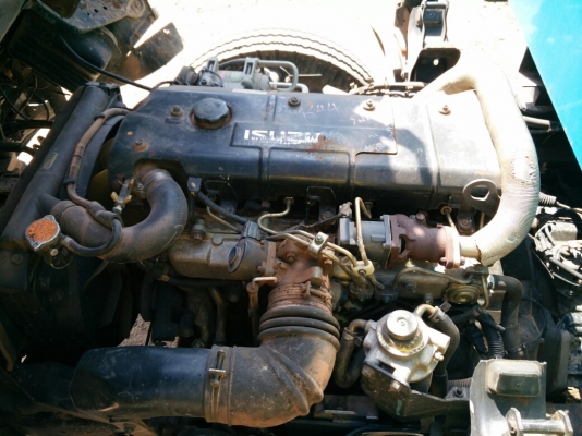 ขายบรรทุก ISUZU NKS ELF ขับหน้า-หลัง รถนำเข้าจดทะเบียนพร้อมใช้ เครื่องแน่น เกียร์ดี