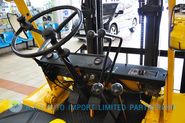 ขายรถโฟล์คลิฟท์มือสอง KOMATSU รุ่น FG25-150123 ราคา 195,000 บาท ใช้งานชั่วโมงน้อย