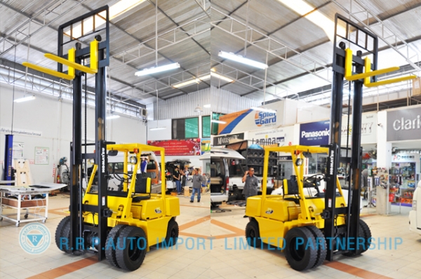 ขายรถโฟล์คลิฟท์มือสอง KOMATSU รุ่น FG25-150123 ราคา 195,000 บาท ใช้งานชั่วโมงน้อย