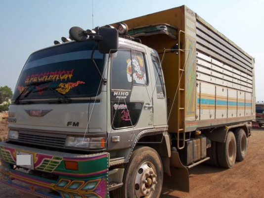 ขาย ฮีโน่ 3M วางเครื่อง 320 แรง P11C / สองเพลาดั๊มมิเนียม ( มีระบบลากพ่วง )