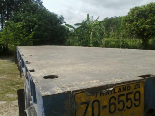 หัวลากพร้อมหาง 2 เพลา หางพนัส คอนเส้น 12 เมตร