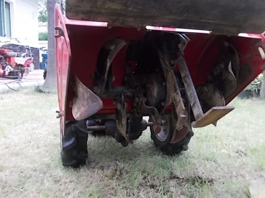 รหัส:12000649รถพรวนดินเดินตามMITSUBISHI G510Lเบนชิล(5.0ps)มีชุดพรวนดินกว้าง55cm.www.nihonmono.com