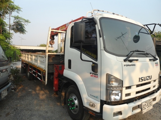 ขายรถบรรทุก อีซูซุ ฟอร์เวิร์ด ติดเครน