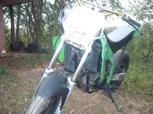 ขาย Kawasaki KDX 125 วางเครื่องโซนิค แต่งแนวโมตาด