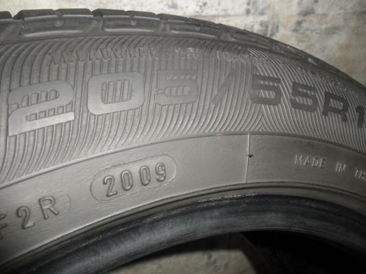 ยาง GoodYear 205/55R16 ปี09 ยาง GoodYear 205/55R16 ปี09