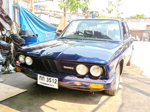 ขายBMW 520e12 วางเครื่องsrฝาแดง เกียร์ธรรมดา ติดแก๊สlpg