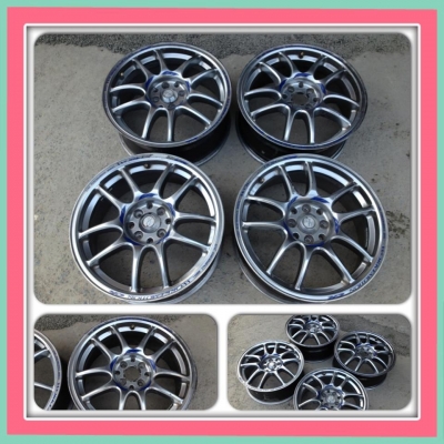 ขายแม็กซ์มือ2 ขอบ17 W Work Emotion 4รู100/114 ราคา 6900 บาทถูก