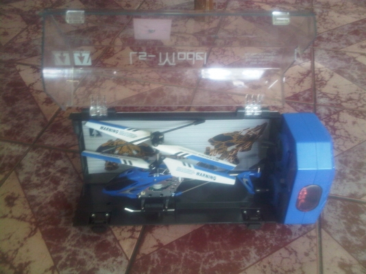 เฮลิคอปเตอร์(จิ๋ว)บังคับวิทยุ รุ่น LS-Model 3.5ch + Upgrade gryo NEW กล่องพลาสติกใส