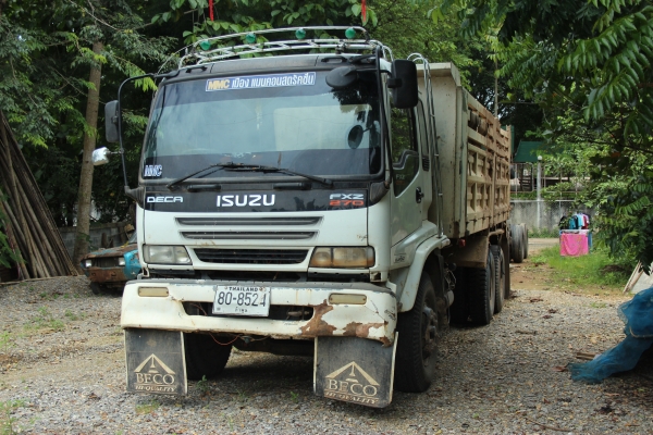 ขายรถบรรทุกสิบล้อISUZU DECA FXZ270 MAXLOAD EURO2 อีซูสุ เดกก้าแม็กโหลดยูโรทูดั๊มพนัสปี50แท้ ดูรถที่ อ.วังชิ้น จ.แพร่