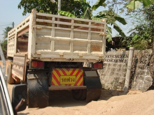 รถบรรทุก พ่วงแม่-ลูกดั๊มพ์ ยี่ห้อ HINO รุ่น FM3M 240 แรงม้า