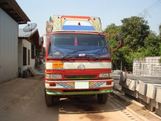 รถบรรทุก พ่วงแม่-ลูกดั๊มพ์ ยี่ห้อ HINO รุ่น FM3M 240 แรงม้า