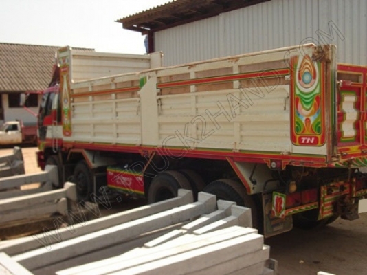 รถบรรทุก พ่วงแม่-ลูกดั๊มพ์ ยี่ห้อ HINO รุ่น FM3M 240 แรงม้า