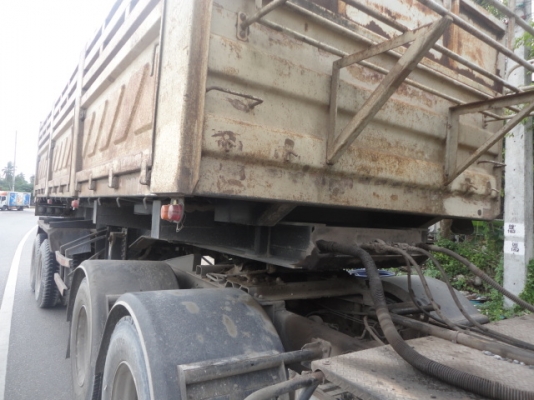 10 ล้อหัวลาก HINO 260 พร้อมหางดั้ม 2 เพลา ปี 47 พร้อมใช้