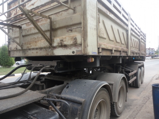 10 ล้อหัวลาก HINO 260 พร้อมหางดั้ม 2 เพลา ปี 47 พร้อมใช้