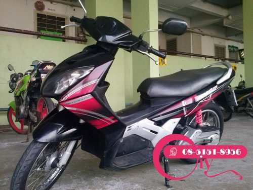 ขายด่วน NOUVO mx ปี 47 ราคาเพียง 13,900 บาทเื่ท่านั้น มีเล่ม เฟืองไม่หอน เครื่องดี โทร 085-1518956