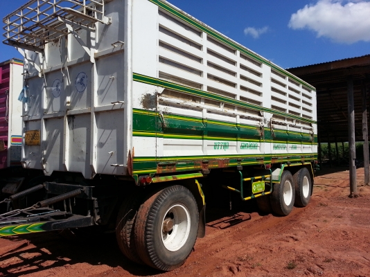 ต้องการขาย ISUZU320Hpปี 49ไม่ดั๊ม  แม่-ลูก 3เพลา คอกเหล็ก มีจำนวน 3 พ่วง