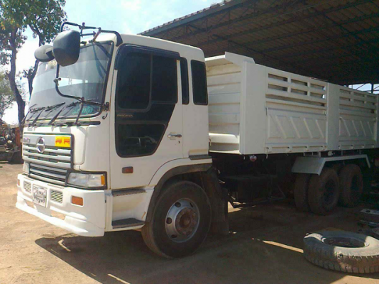 10 ล้อดั้ม2เพลา หัวเปอร์เซีย HINO FM1M เครื่อง 240 แรง สวยพร้อมใช้