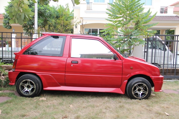 มิร่า กระบะ ใส่หลังคา สามารถถอดออกได้ครับ ภาษีไม่ขาด ชุดโอนครบ ล้อซิ่งๆ