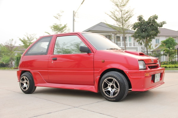 มิร่า กระบะ ใส่หลังคา สามารถถอดออกได้ครับ ภาษีไม่ขาด ชุดโอนครบ ล้อซิ่งๆ