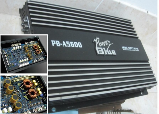มีคลิปดู!! Power Amp Mosfet 1200Wrms-peak (ุ300wx2ch rms-mean)