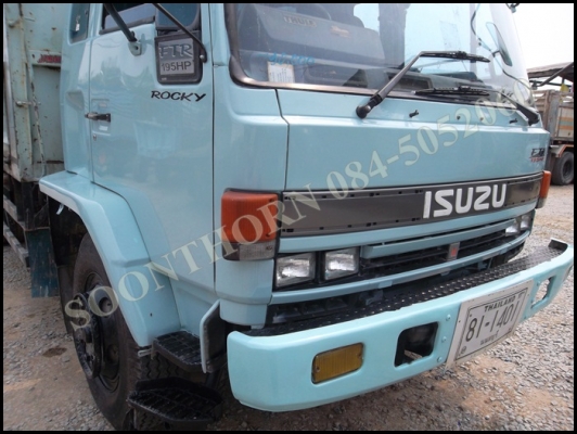 ขายด่วน รถบรรทุก 6 ล้อ ISUZU ROCKY FTR 195 แรง นางฟ้าแท้ (รถห้าง) เดิมๆ สวยพร้อมใช้ ราคาสุดคุ้ม