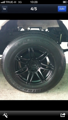 ขายล้อแม็กซ์ลาย project D 17" พร้อมยาง 4เส้น