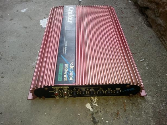 ขายแอมป์4ch 500 350 บาท ไฟติดเสียงออกไม่เต็ม เอาไปซ่อมเอาเองนะครับ