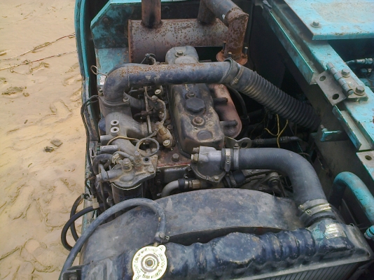 SK100-5 เครื่องพัง ขายตามสภาพ มึเอกสารครบ(ฝาข้างมีครบ)