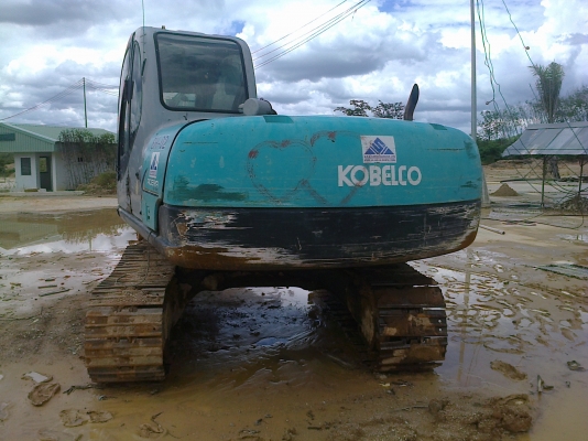 SK100-5 เครื่องพัง ขายตามสภาพ มึเอกสารครบ(ฝาข้างมีครบ)