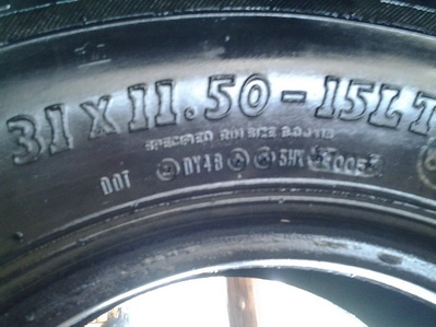 ยางmud 31x11.5x15 ล้อแม็กซ์