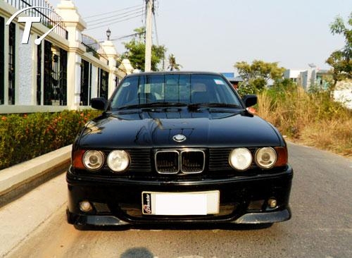 BMW E34 525i ปี92 เครื่องเดิมหัวฉีด  สีสวย ขายถูก พร้อมโอน