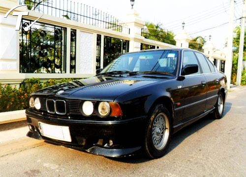 BMW E34 525i ปี92 เครื่องเดิมหัวฉีด  สีสวย ขายถูก พร้อมโอน