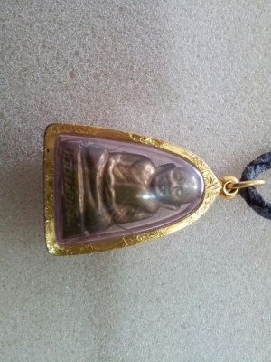 หลวงพ่อเงิน 15 วัดสมาบาป  พร้อมตลับทอง สวยแท้