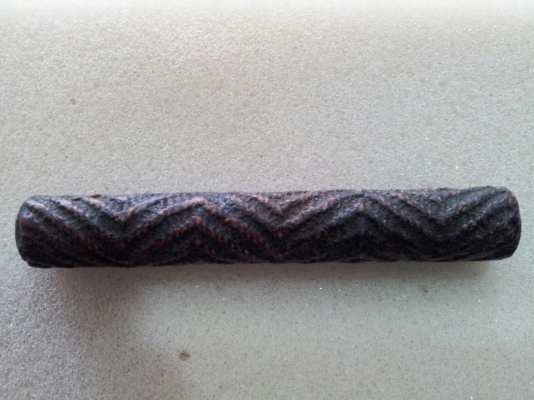 ตะกรุดหลวงพ่อพิธ 3นิ้ว เนื้อตะกั่วถักเชื้อกลงรัก  จ.พิจิตร