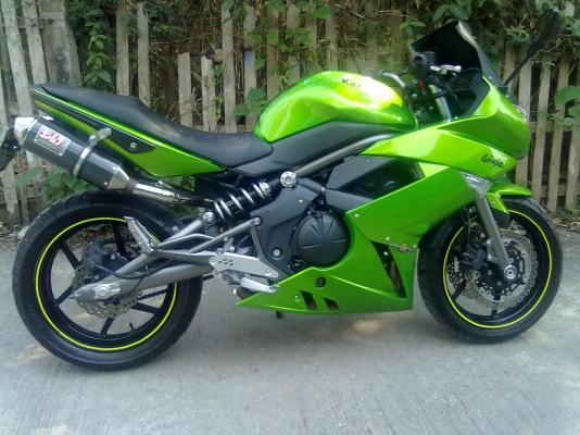 ขายninja650ปี2010 ท่อแต่ง สภาพดี ทะเบียนพร้อมโอน 195000 ด่วนครับ