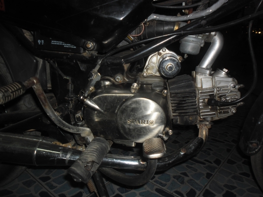 ขายรถมอไซค์ทรงโบราณยี่ห้อ SPARI japan รถ2ปีไม่ค่อยใด้ใช้